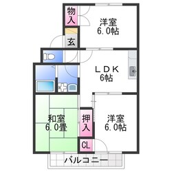 ファミリーハイツTYの物件間取画像